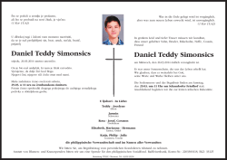 Daniel Teddy Simonsics Daniel Teddy Simonsics