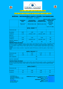 PRIČAKAJTE BOŽIČ IN NOVO LETO 2004