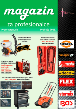 posebna ponuda punjača i startera