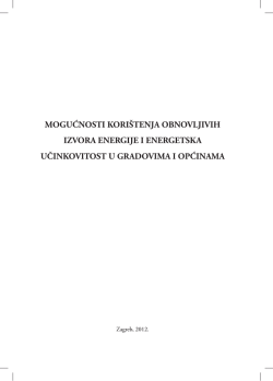Mogućnosti kori&scaron;tenja obnovljivih izvora energije i - Ius-Info