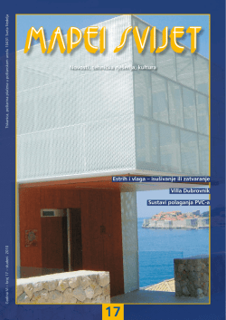 Estrih i vlaga &ndash; isu&scaron;ivanje ili zatvaranje Villa Dubrovnik