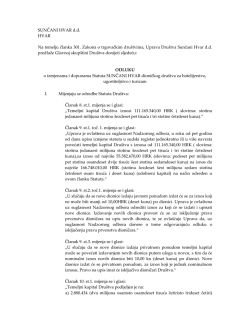 Odluka o izmjenama i dopunama statuta (PDF)