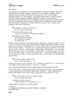 Dopisna teologija PSALMI, 4. pismo Kre&scaron;o