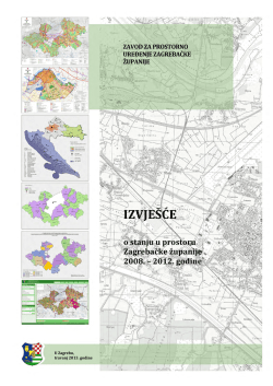IZVJE&Scaron;ĆE o stanju u prostoru Zagrebačke županije 2008. &ndash; 2012