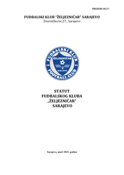 sarajevo - FK Željezničar