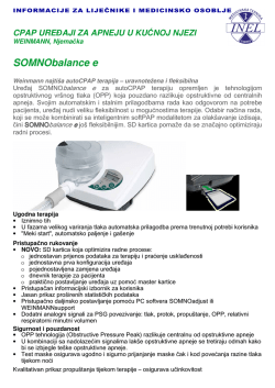 Automatski cpap uređaj Weinmann Somno Balance E