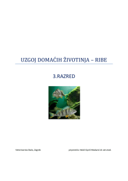 SKRIPTA &ndash; RIBE - Veterinarska Skola