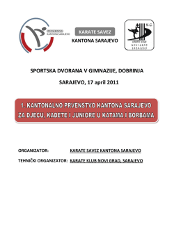 SPORTSKA DVORANA V GIMNAZIJE, DOBRINJA SARAJEVO, 17