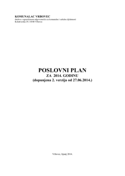 Preuzmi - Komunalac Vrbovec, doo