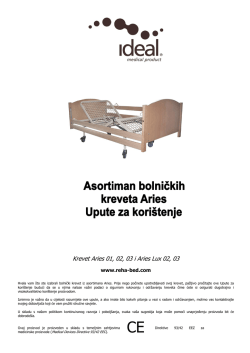 Krevet Aries 01, 02, 03 i Aries Lux 02, 03