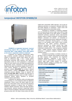 Izmjenjivač INFOTON SP4000/24