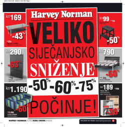 PO^INJE! - Harvey Norman