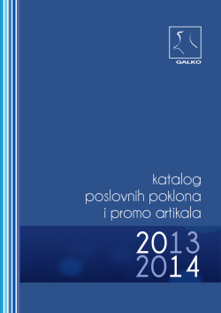 katalog poslovnih poklona i promo artikala