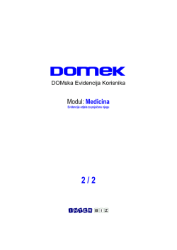 Upute za kori&scaron;tenje sustava