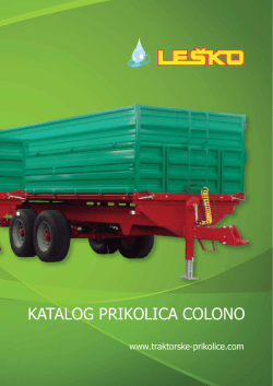 KATALOG PRIKOLICA COLONO