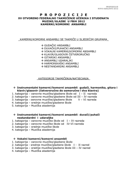 propozicije - xviii otvoreno federalno takmicenje/natjecanje ucenika i