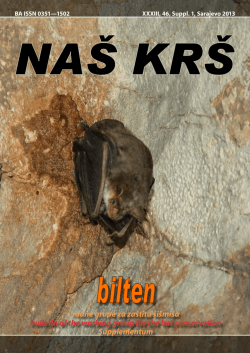 NK br. 46,2013 - Centar za kr&scaron; i speleologiju