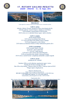 17 Rotary regata Program 2014