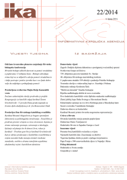 4. lipnja 2014. Održano izvanredno plenarno zasjedanje Hrvatske