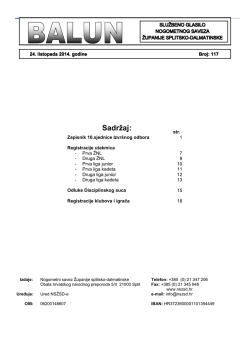- Balun 17.pdf - Nogometni savez Županije splitsko