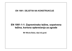 DEJSTVA NA KONSTRUKCIJE, Mr Nikola Basa