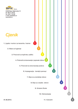 12. Cjenik za sve proizvode