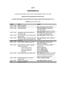 Program konferencije