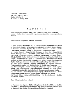 - &Scaron;portska zajednica Grada Ogulina
