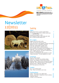 Newsletter - Hrvatska turistička zajednica