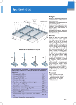 5. Spu&scaron;teni strop