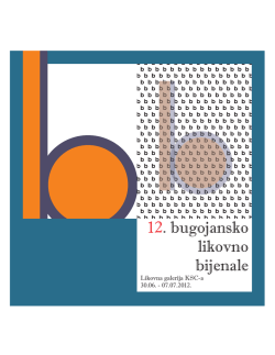 12. bugojansko likovno bijenale - KSC