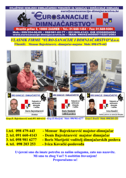 "DIMO-PROMET" d - eurosanacije