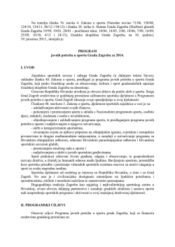 kriterijima - Sportski savez Grada Zagreba