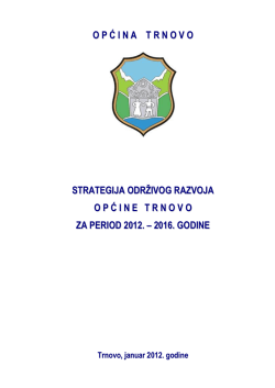 strategiju održivog razvoja općine trnovo