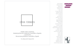 Izvan formata - Katalog .pdf - Akademija likovnih umjetnosti