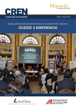 IZVJE&Scaron;ĆE S KONFERENCIJE - Filipović poslovno savjetovanje doo