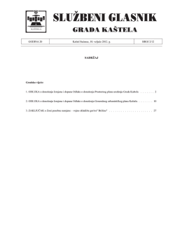 Službeni glasnik broj 2