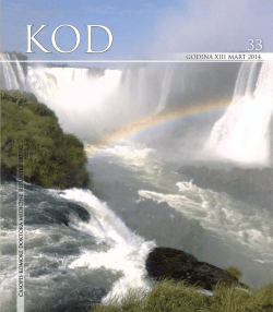 GODINA XIII MART 2014.