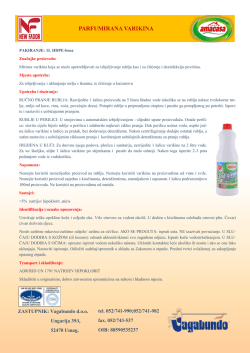 Specifikacija proizvoda