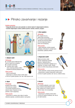Plinsko rezanje i zavarivanje