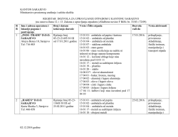 02.12.14. Registar dozvola za upravljanje otpadom u Kanton&hellip;