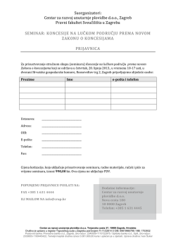 ovdje - CRUP - Centar za razvoj unutarnje plovidbe