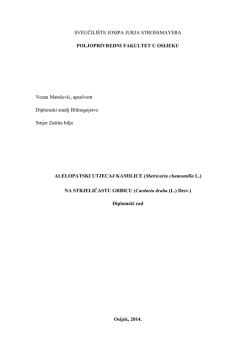 Mato&scaron;ević - Sveučili&scaron;te Josipa Jurja Strossmayera u Osijeku