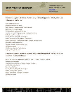 OPĆA PRIVATNA GIMNAZIJA