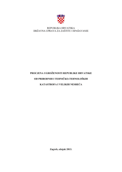 PROCJENA web 20.03.2013..pdf - Državna uprava za za&scaron;titu i