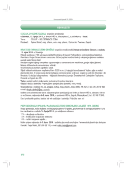 FG 5-2014.indd - Hrvatsko farmaceutsko dru&scaron;tvo
