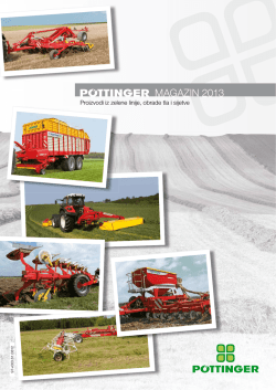 MAGAZIN 2013 - P&ouml;ttinger Entsorgungstechnik GmbH