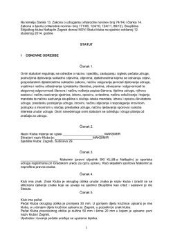 PRIJEDLOG Statut ski kluba novo2014