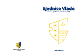 Sjednice Vlade - Vlada Bosansko
