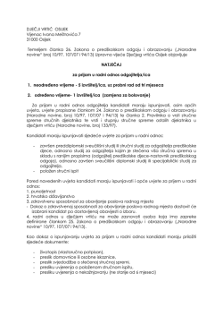 DJEČJI VRTIĆ OSIJEK Vijenac Ivana Me&scaron;trovića 7 31000 Osijek